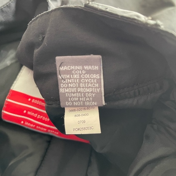 Polar Edge Silver Series black cargo men snow or ski pants size Small. - Picture 6 of 8